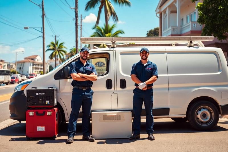 Equipe técnica da Split Recreio Ar Condicionado especializada em conserto de ar-condicionado